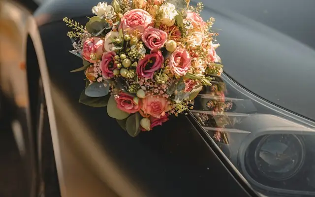 Voiture de luxe pour mariage